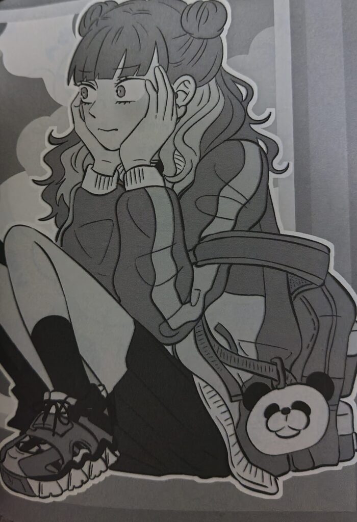 『正反対な君と僕』コミックス1巻より。一見ギャルだが、周りの空気を読んでしまう、主人公の鈴木。