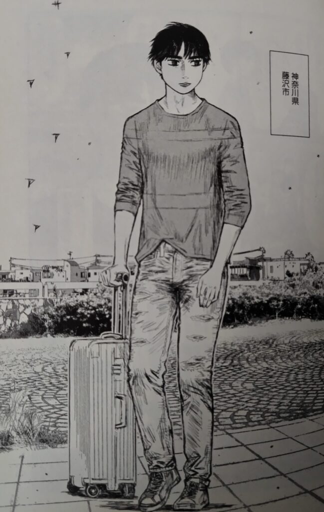 コミックス『MH GHOST』1巻より。本名はカナタ・リヴィントン。MFGには片桐夏向（かたぎりかなた）で登録した。